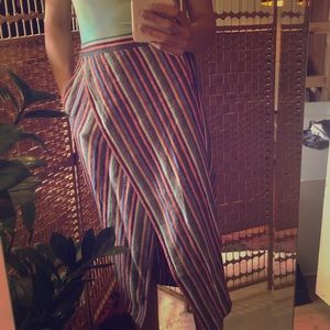 Madewell Colorful Cotton Skirt